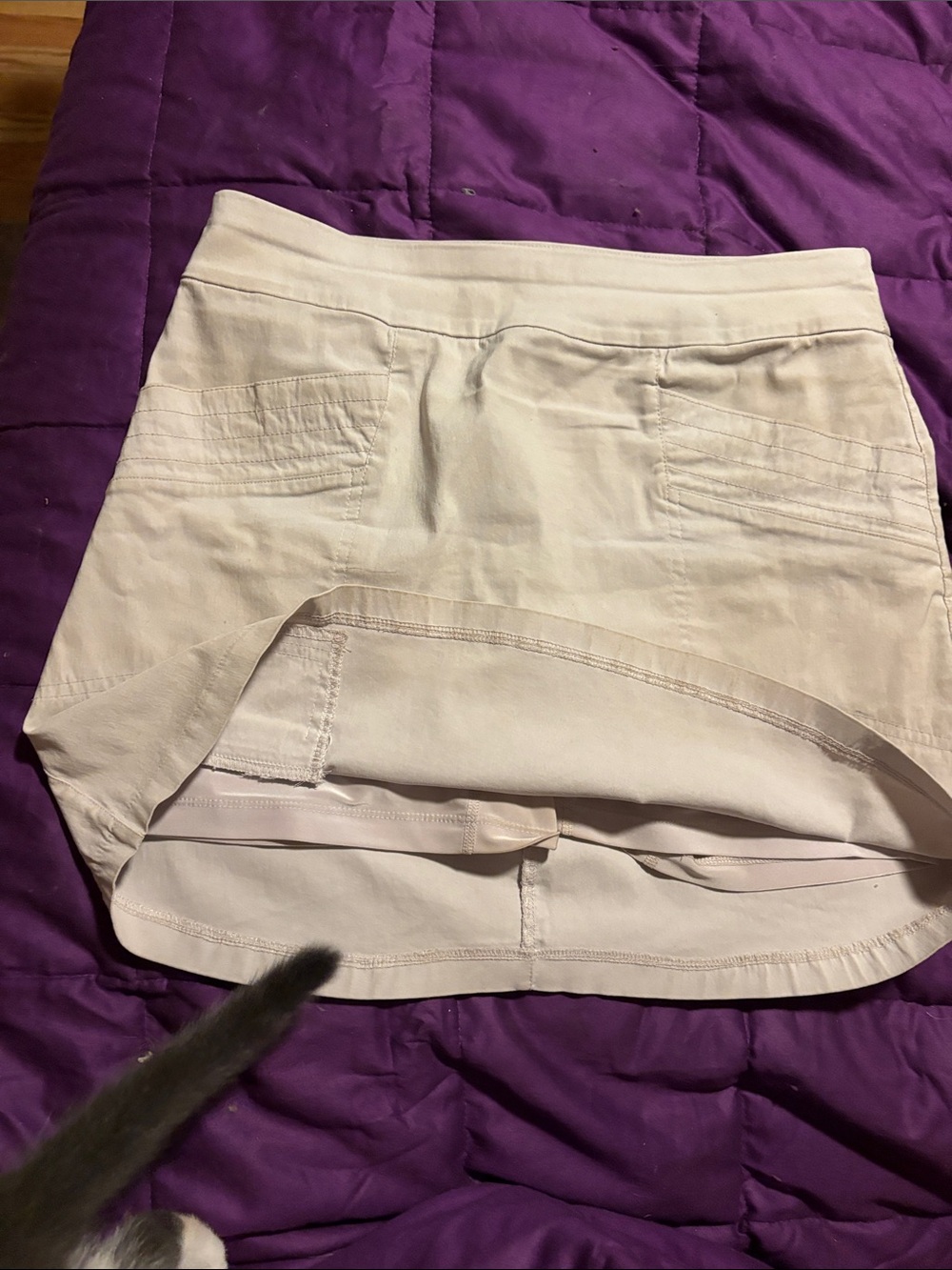 jamie sadock Cream Mini Skirt - Picture 3 of 6